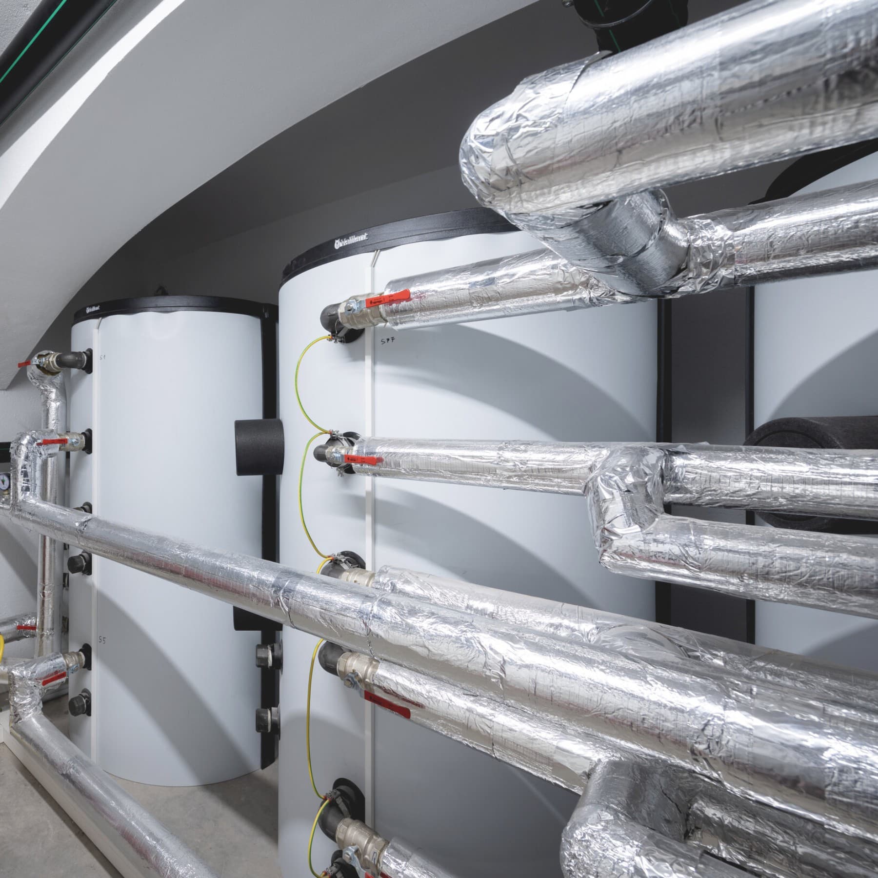 Heizkeller mit Vaillant Geräten