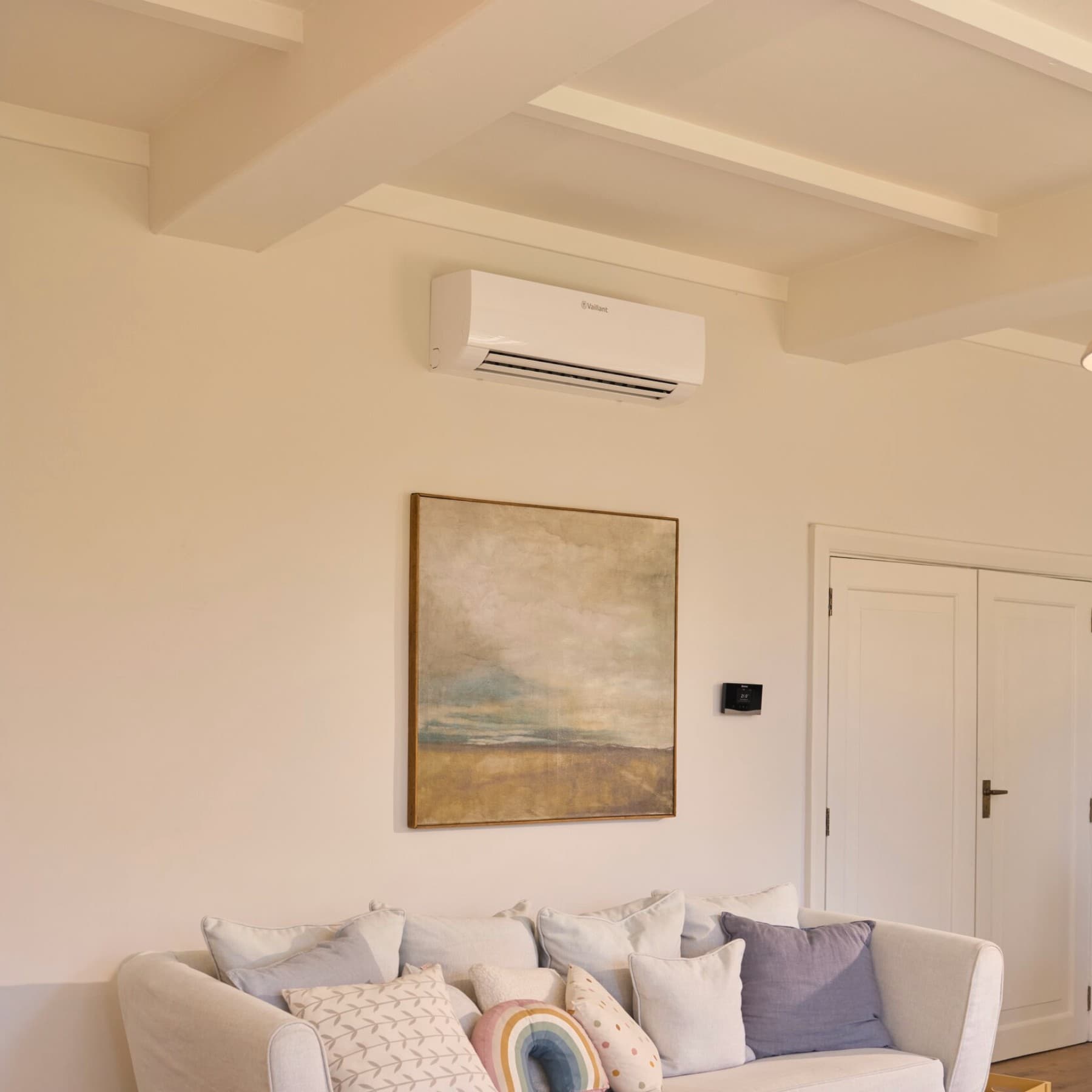 Klimaanlage im Wohnzimmer