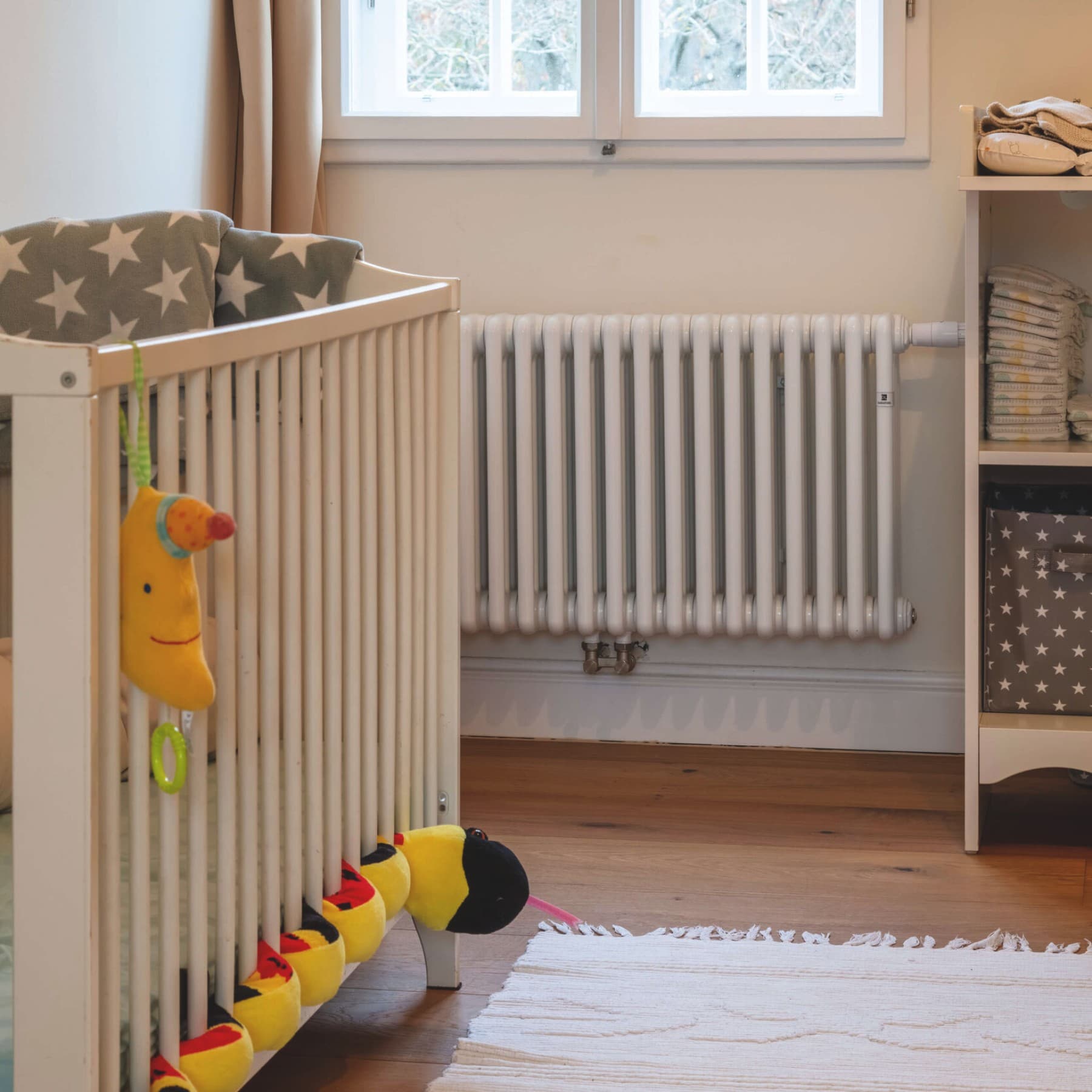 Heizkörper im Badezimmer