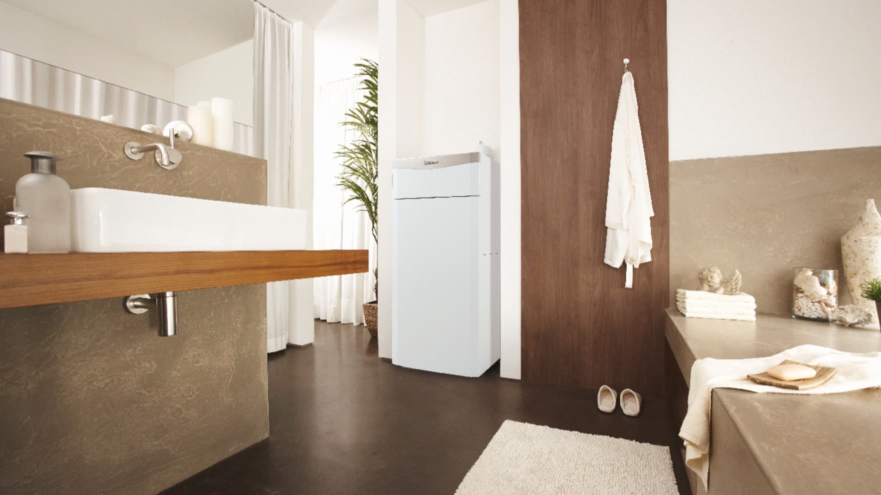 ecoCOMPACT im Badezimmer