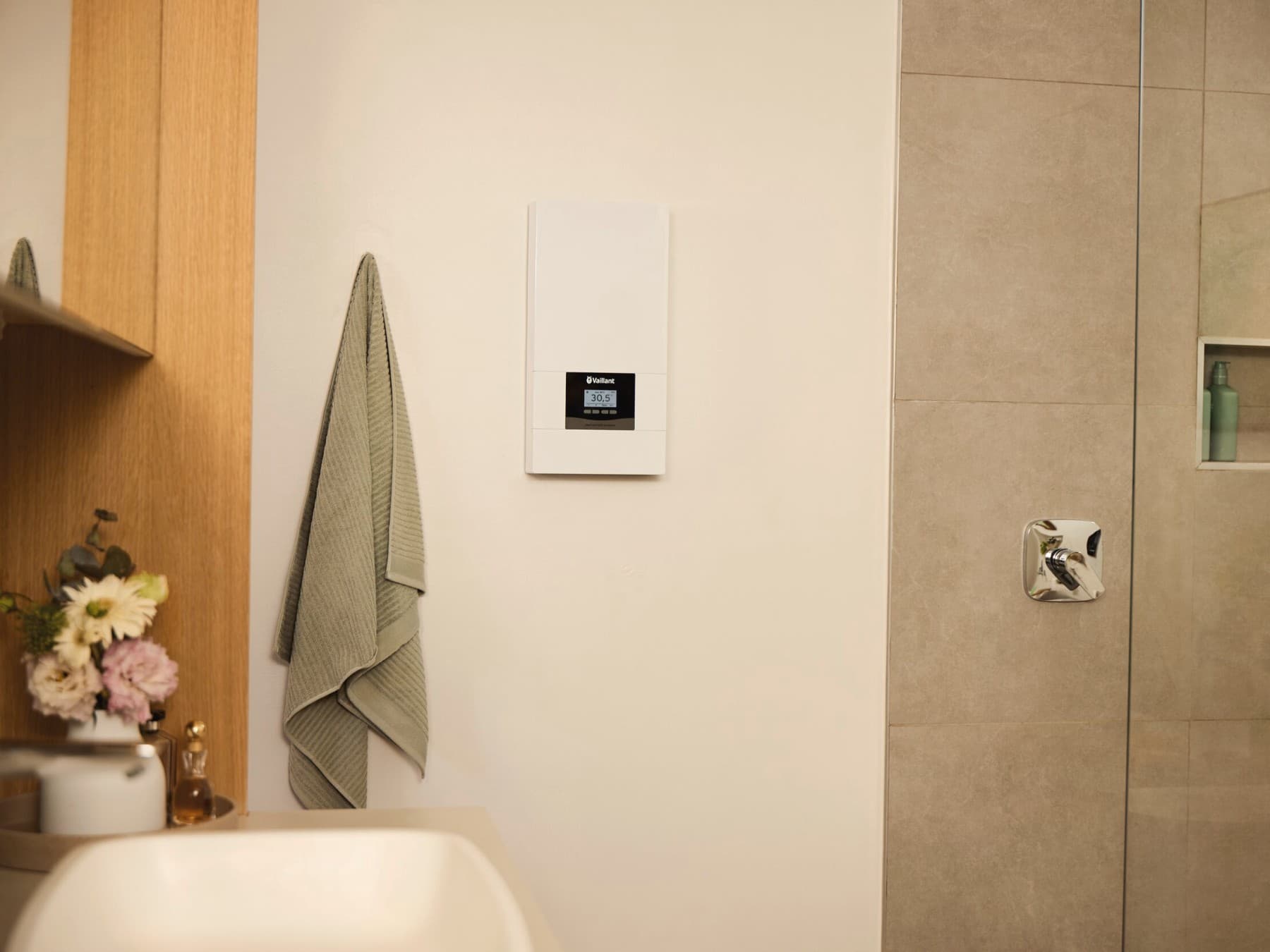Durchlauferhitzer im Badezimmer