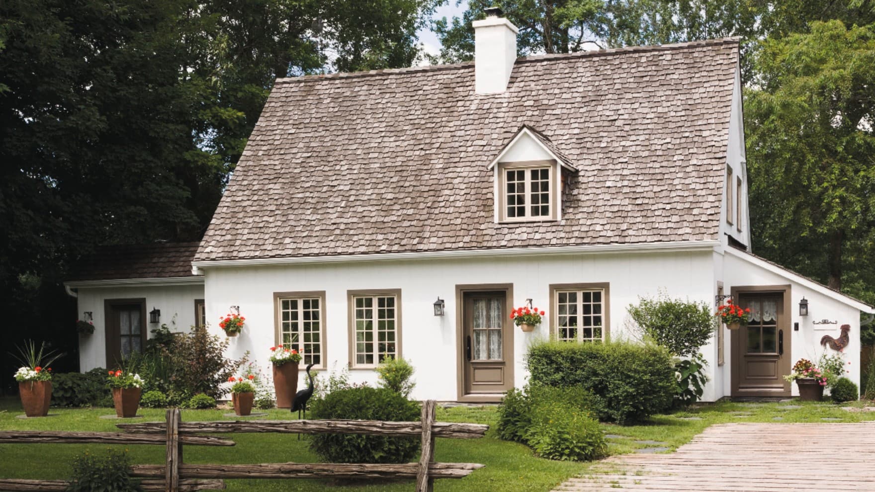 Haus mit Garten