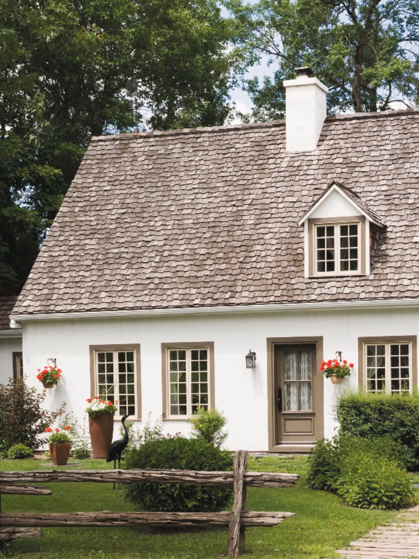 Haus mit Garten