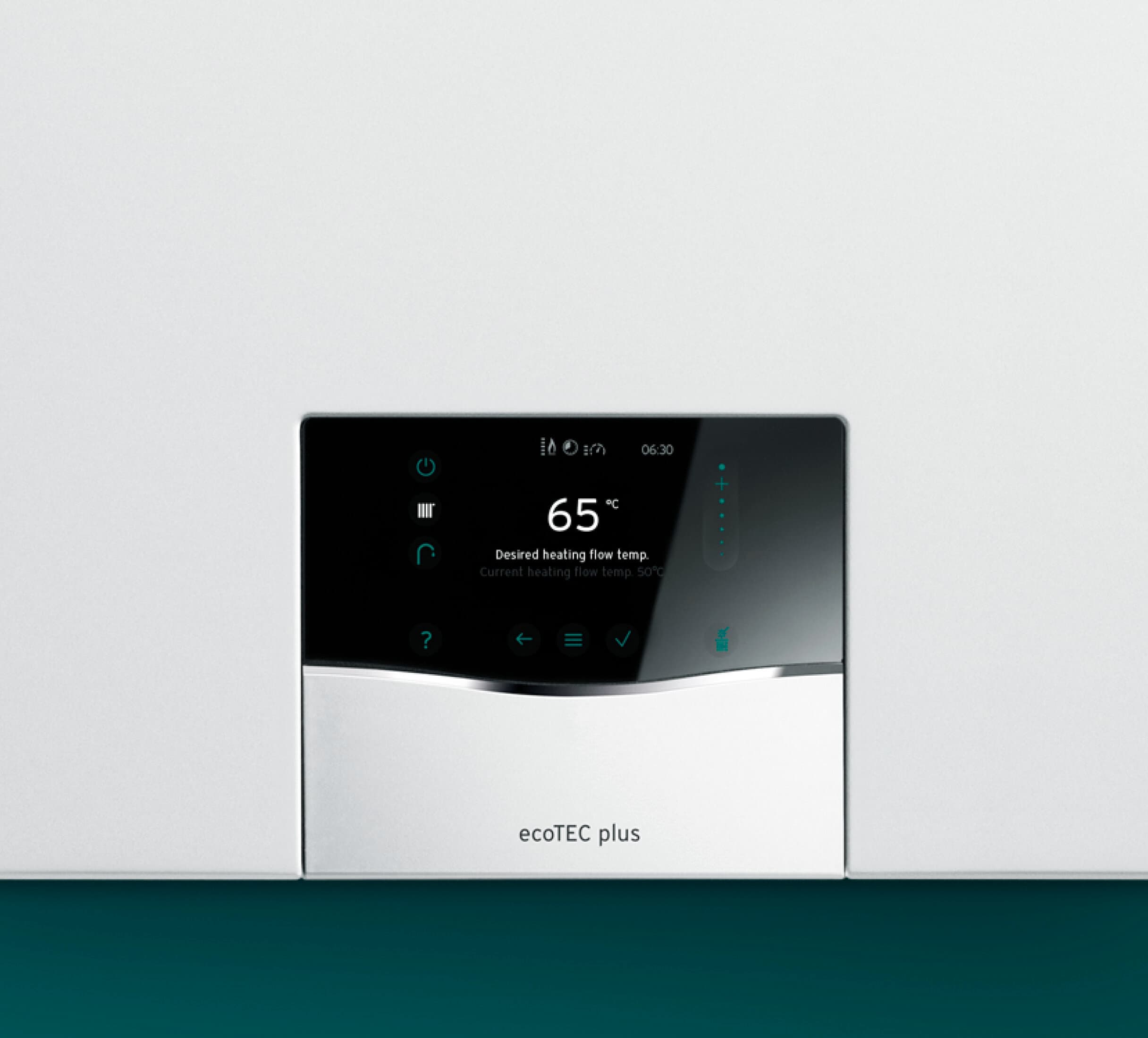 ecoTEC plus Bedienfeld