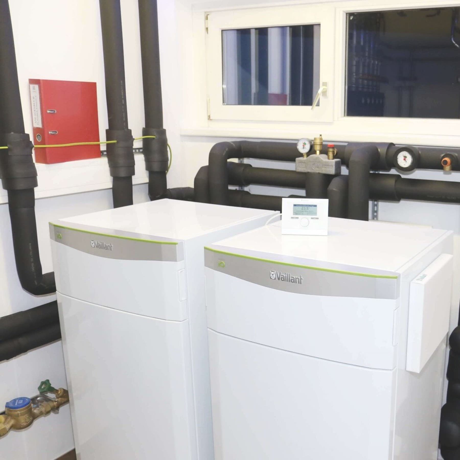 Vaillant Wärmepumpen im Heizungskeller