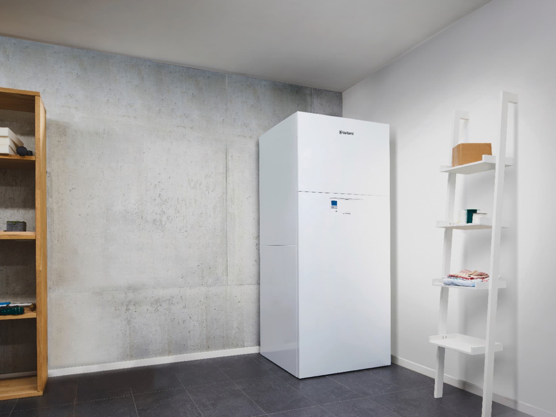 Inneninstallation eines Vaillant versoTHERM