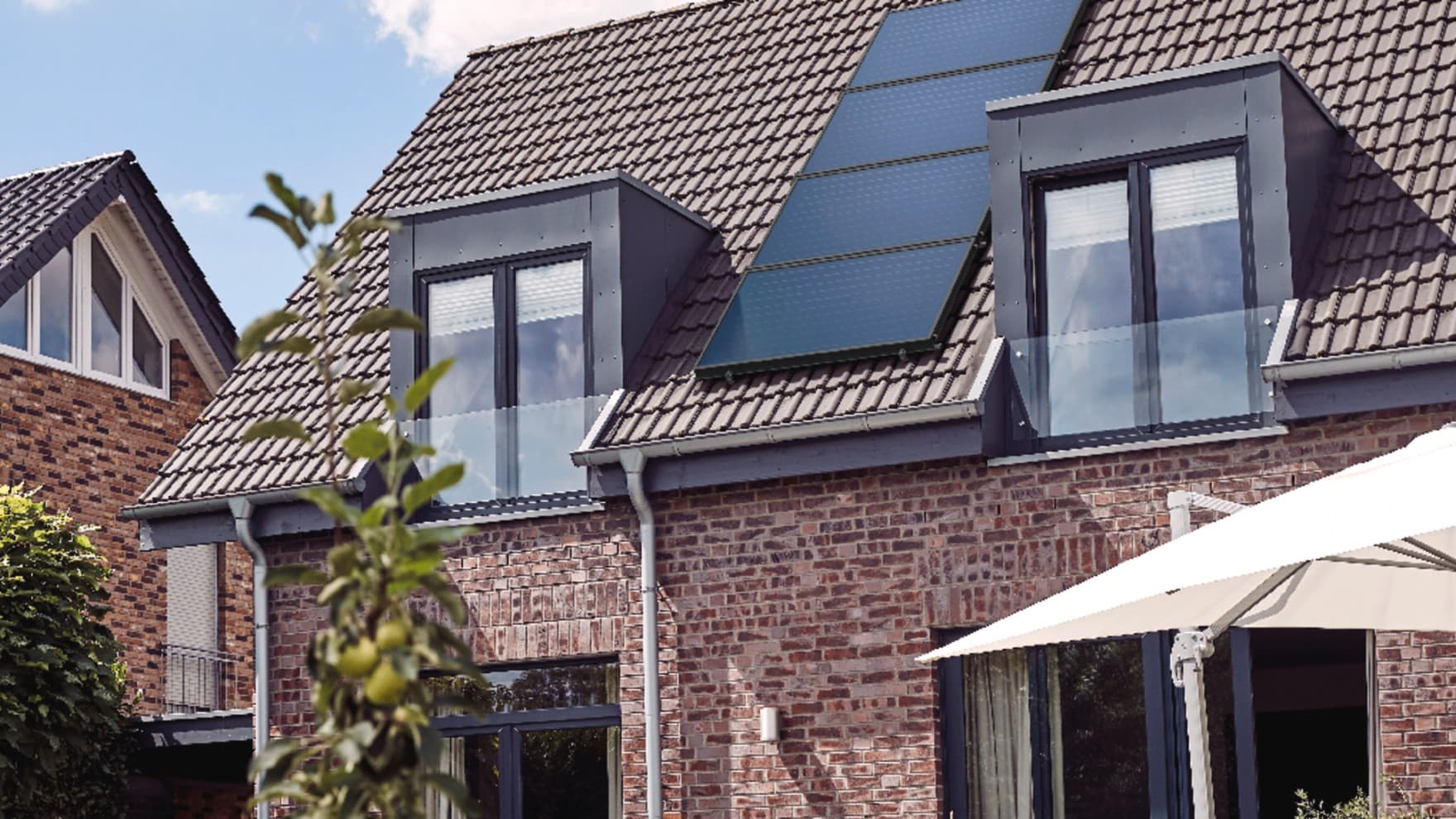 Heizsystem mit Wärmepumpe und Solarthermie