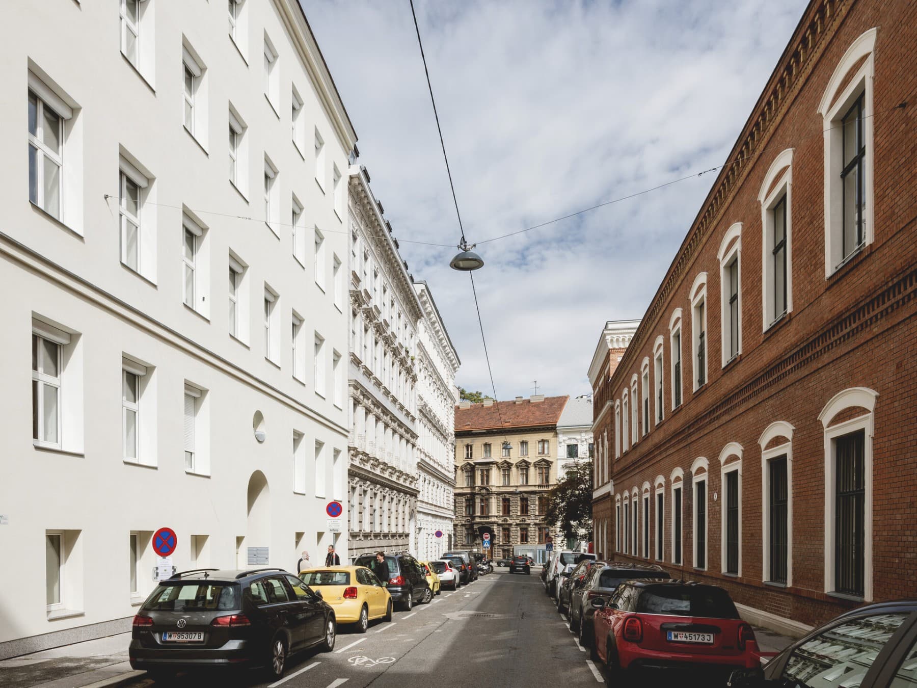 Straße in der Wiener Innenstadt