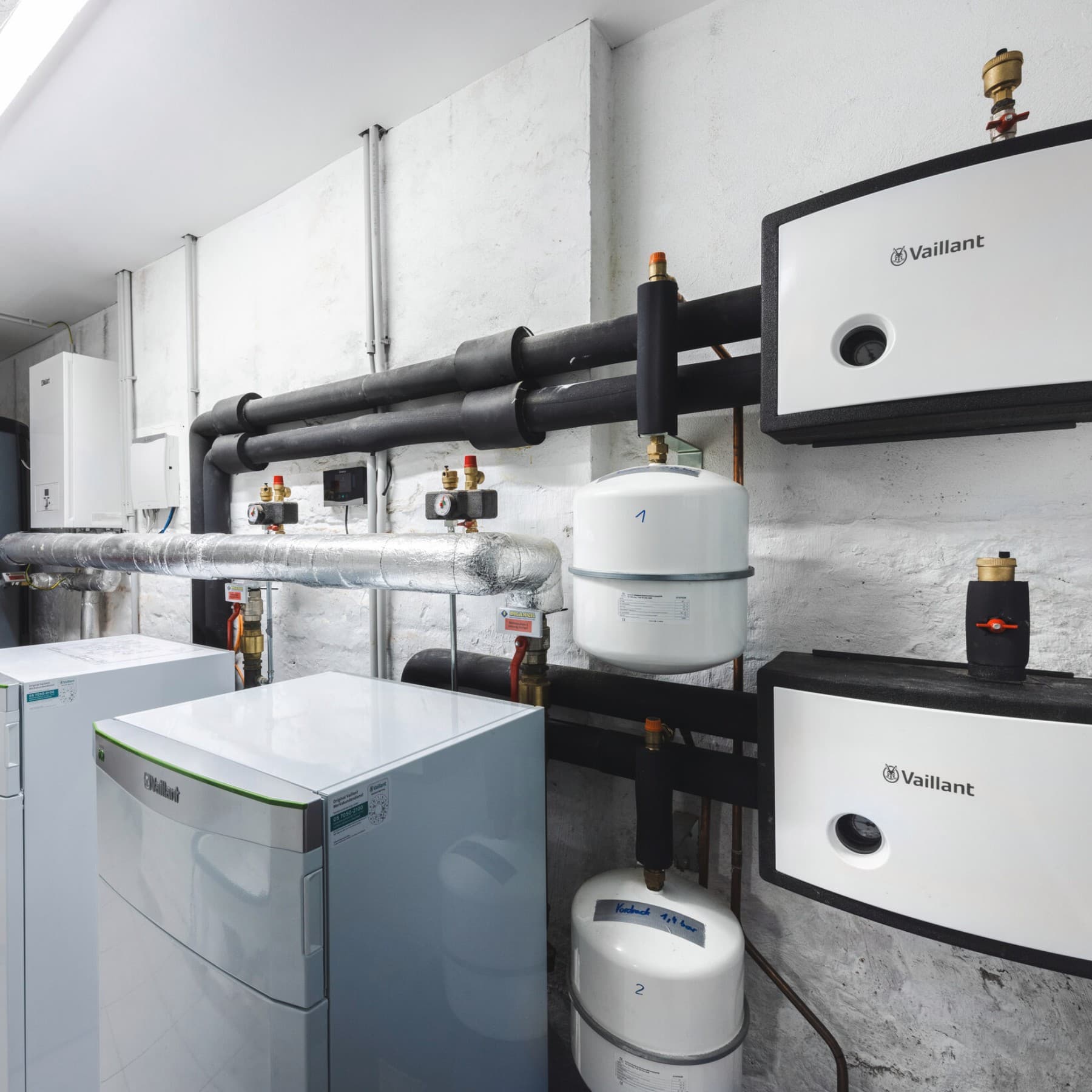 Heizkeller mit Vaillant Geräten
