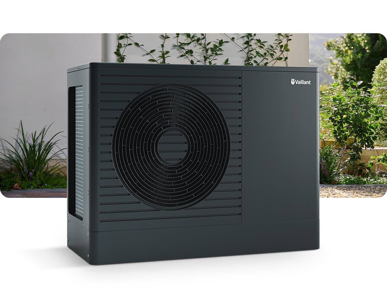 Wärmepumpe aroTHERM pro im Außenbereich
