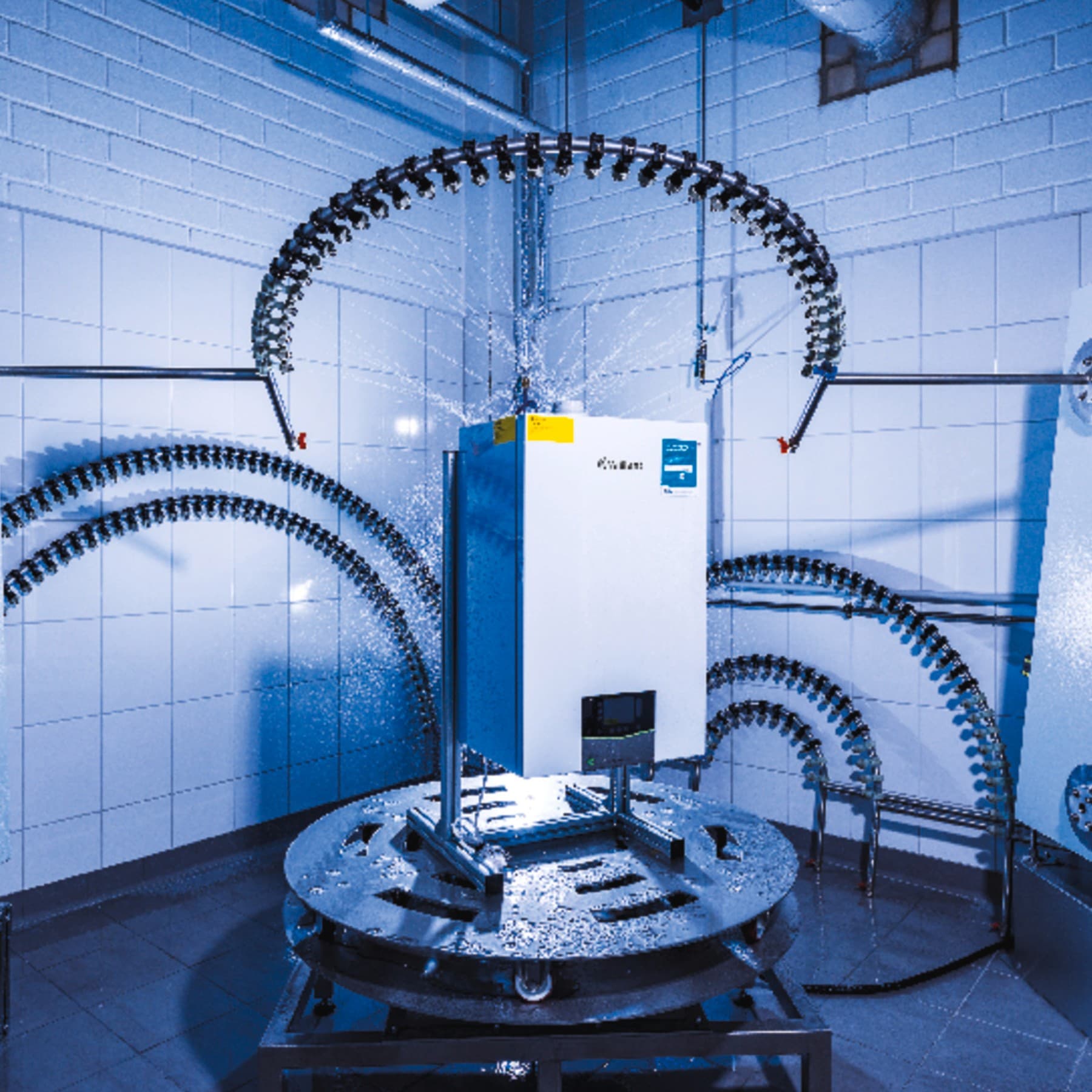 Vaillant-Kessel in einem Testzentrum