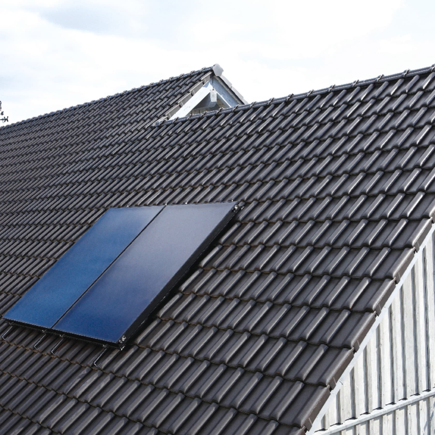 PV-Modul auf dem Dach
