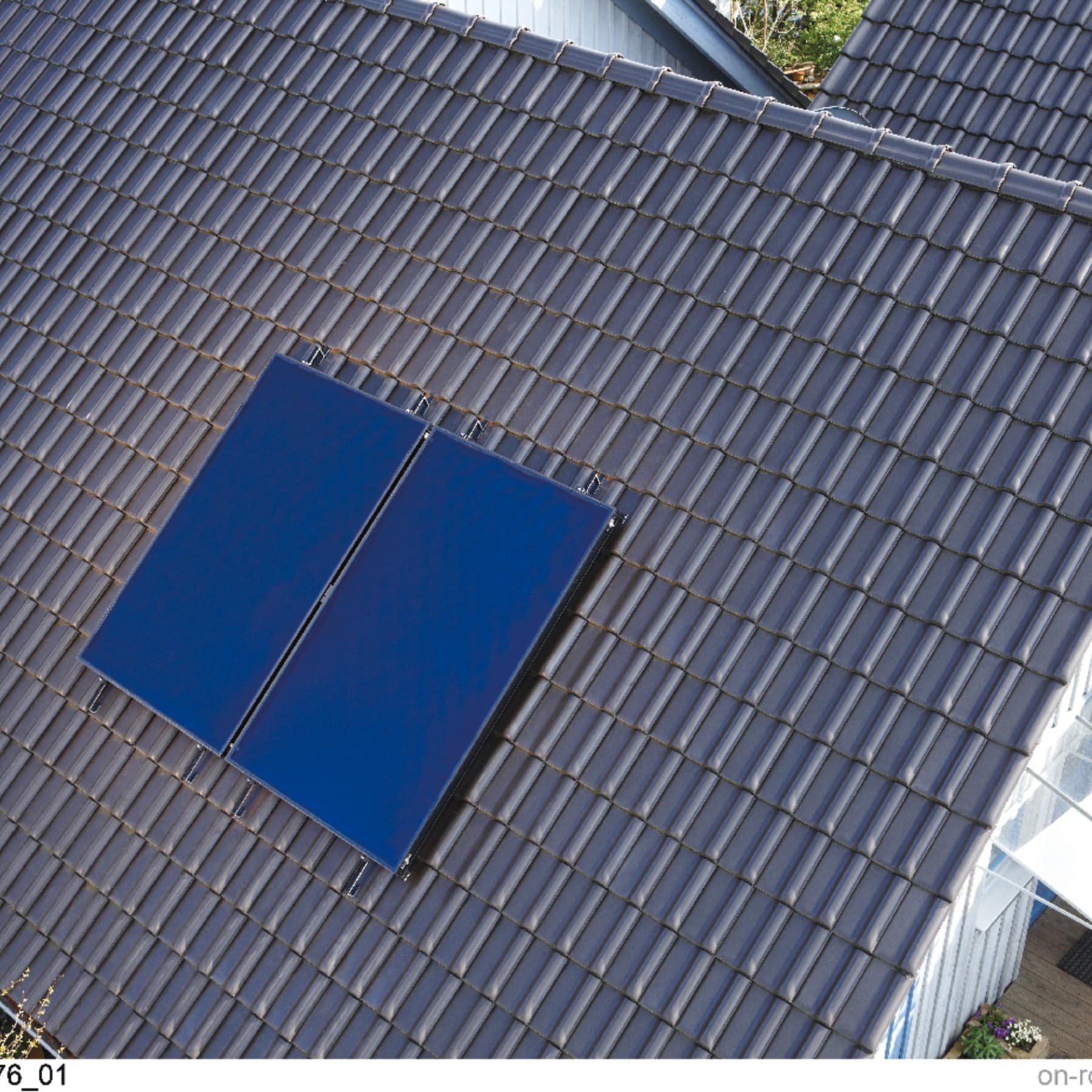 PV Anlage auf dem Dach