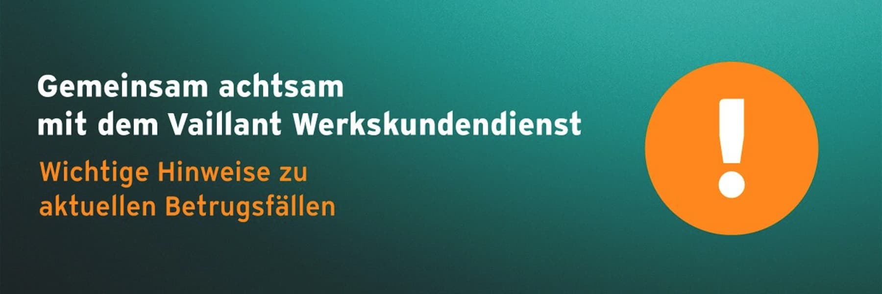 Wichtige Hinweise zu aktuellen Betrugsfällen