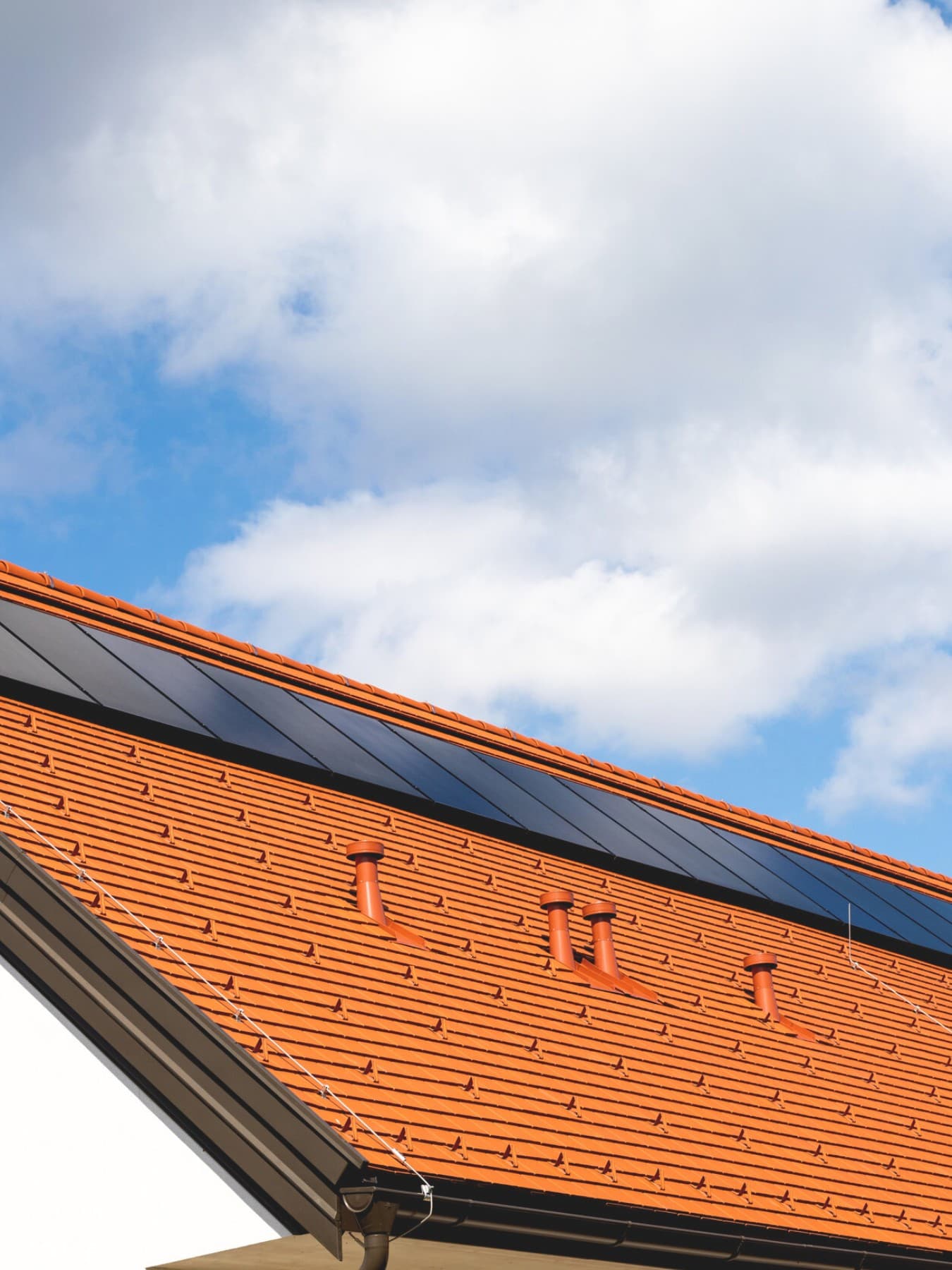 PV Anlage auf dem Dach