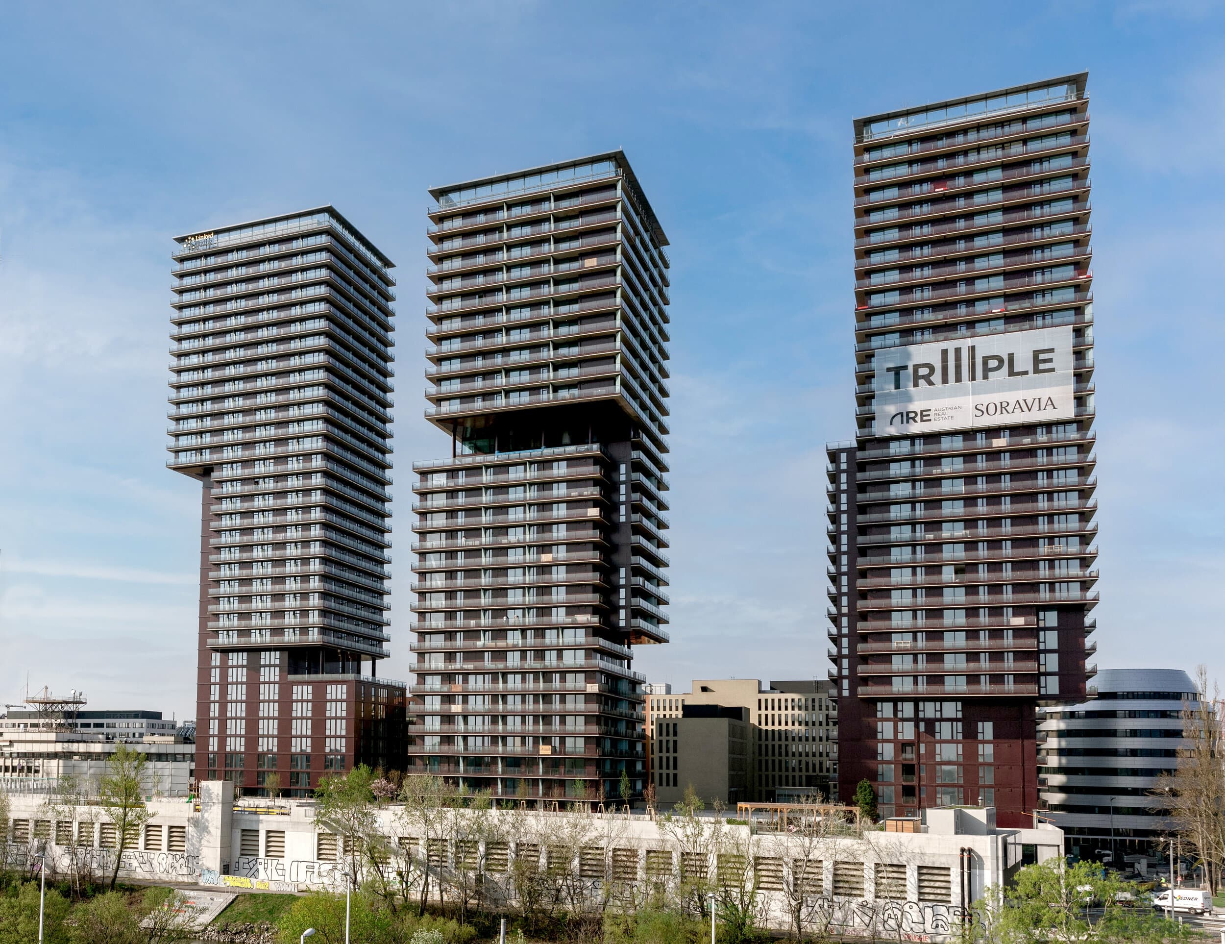 Firmengebäude Triiiple in Wien