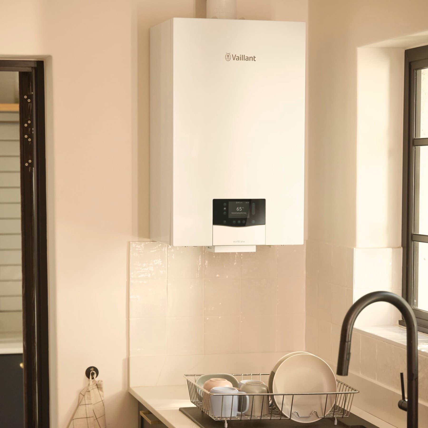 Vaillant ecoTEC exclusive in einer Küche