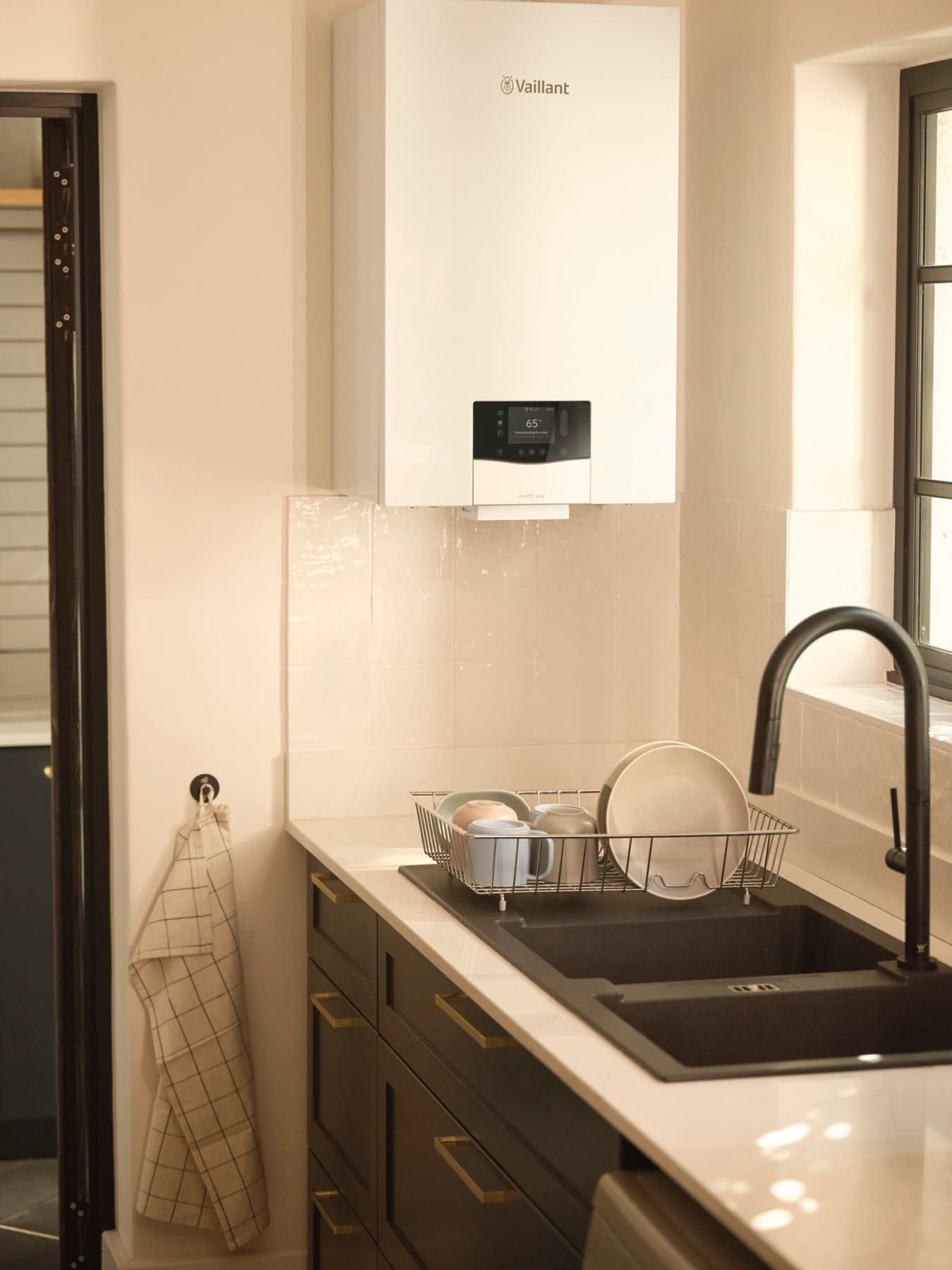 Vaillant ecoTEC exclusive in einer Küche