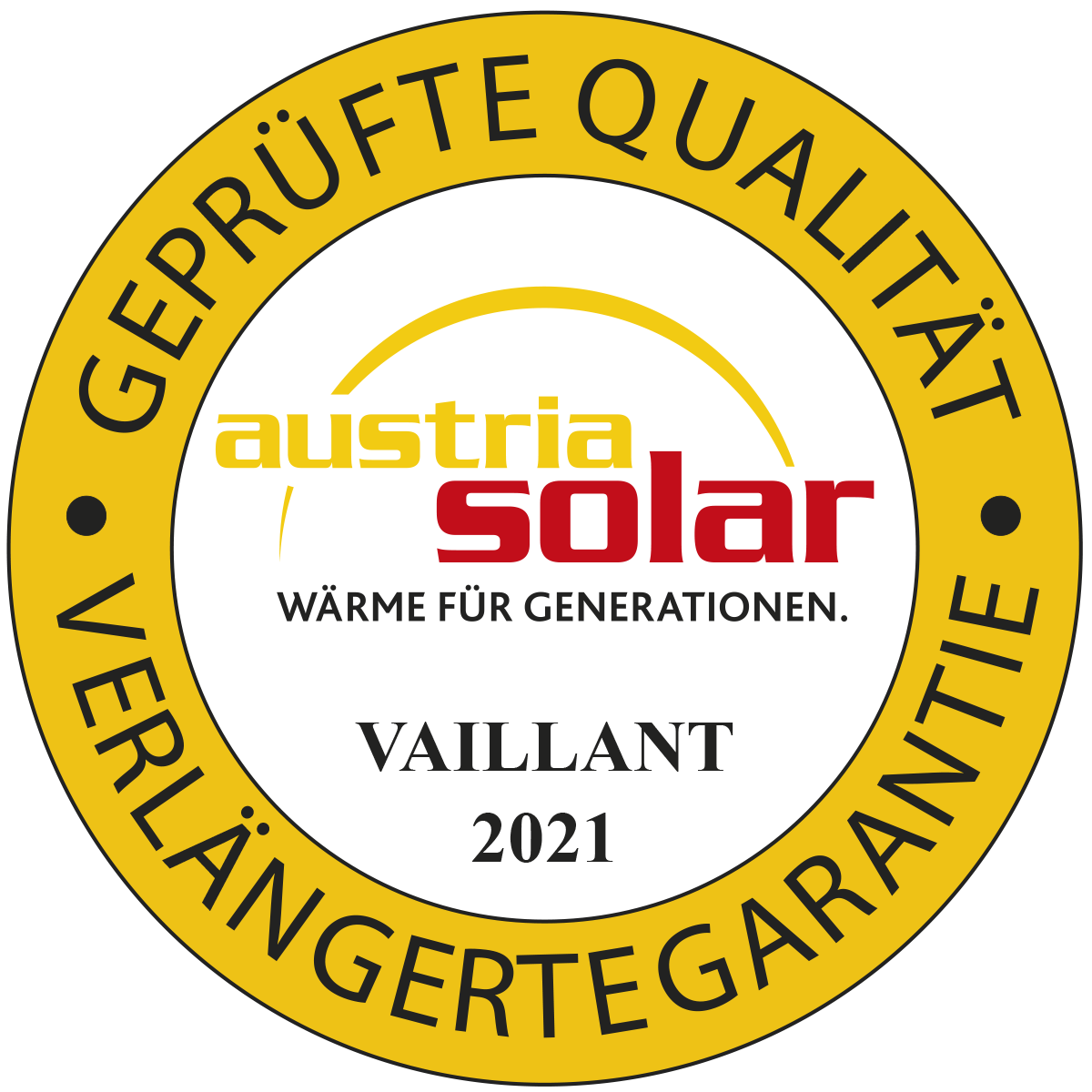 austria Solar geprüft - Vaillant 2021